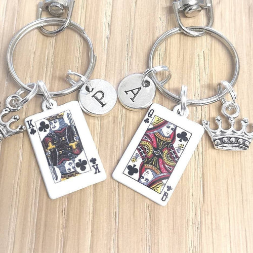 King and queen Keyring - Perfect Gift for Her, Women's Jewelry