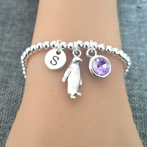 Penguin bracelet - Perfect Gift for Her, Women's Jewelry