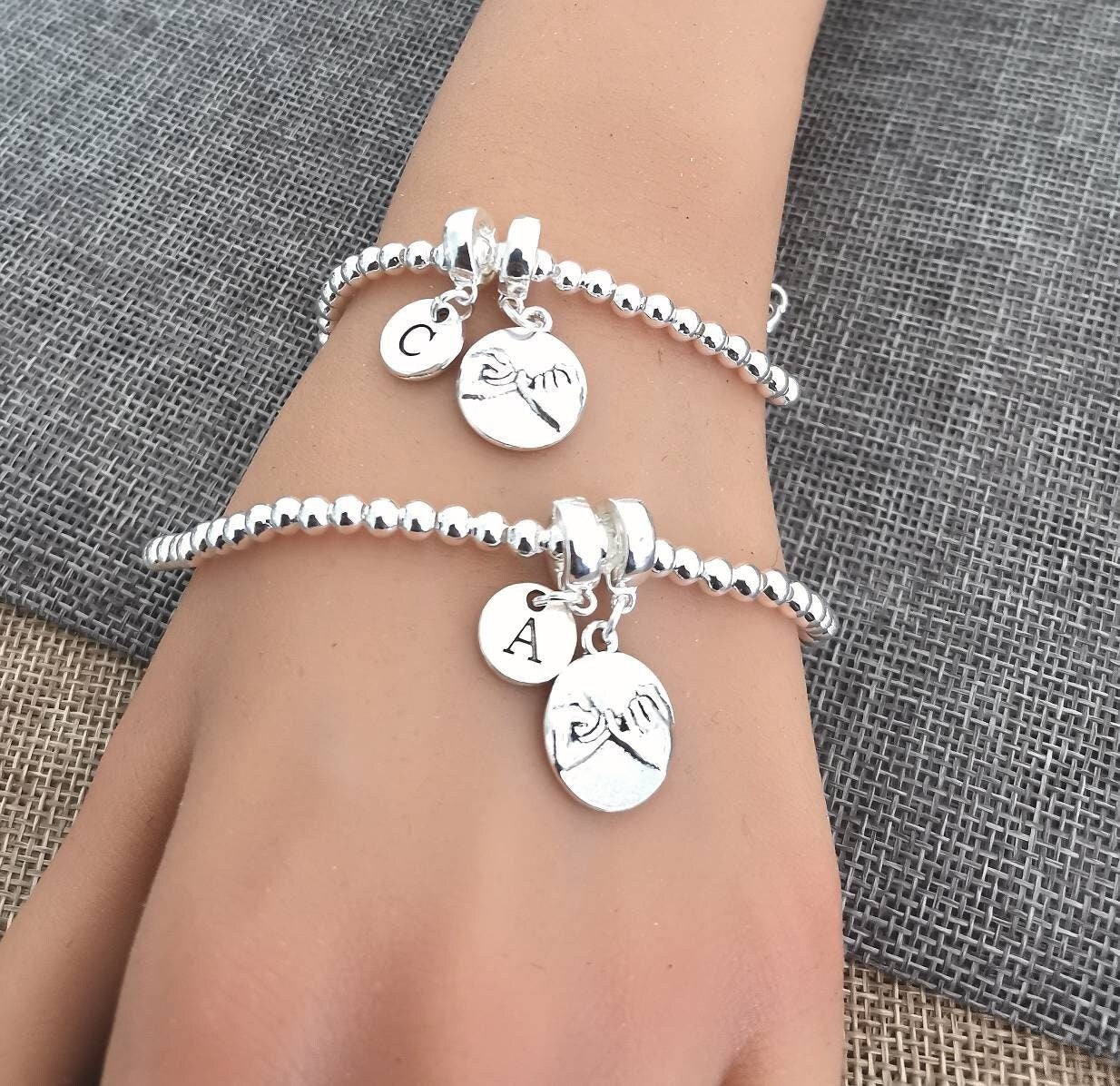 2 Best Friend gift - Perfect Gift for Her, Women's Bracelet