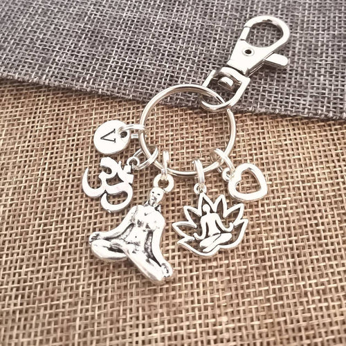 Yoga Keyring - Perfect Gift for Her, Women's Jewelry