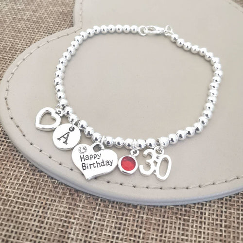 30th Birthday Gift - Perfect Gift for Her, Women's Bracelet