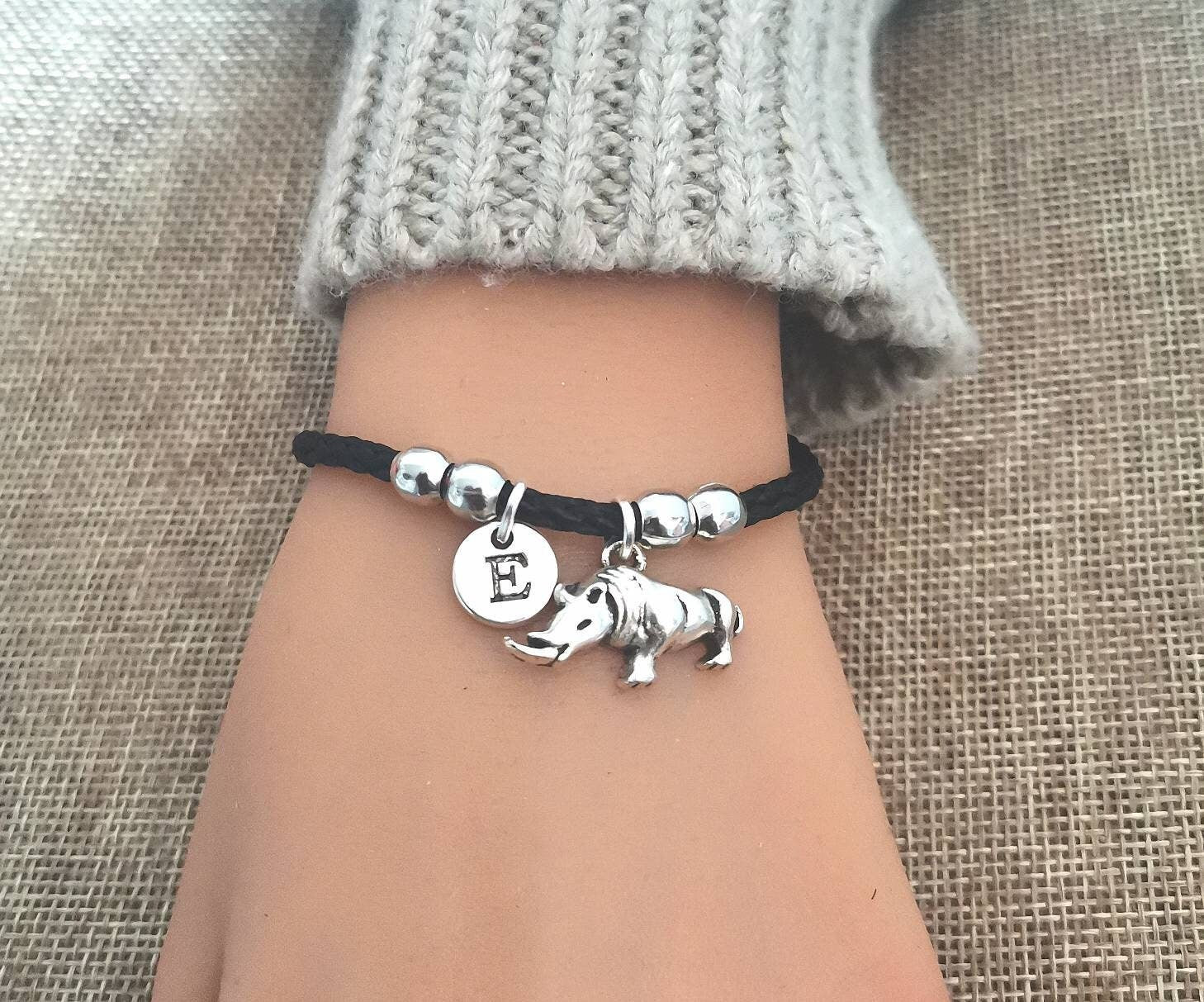 Rhinoceros Gift - Perfect Gift for Her, Women's Bracelet