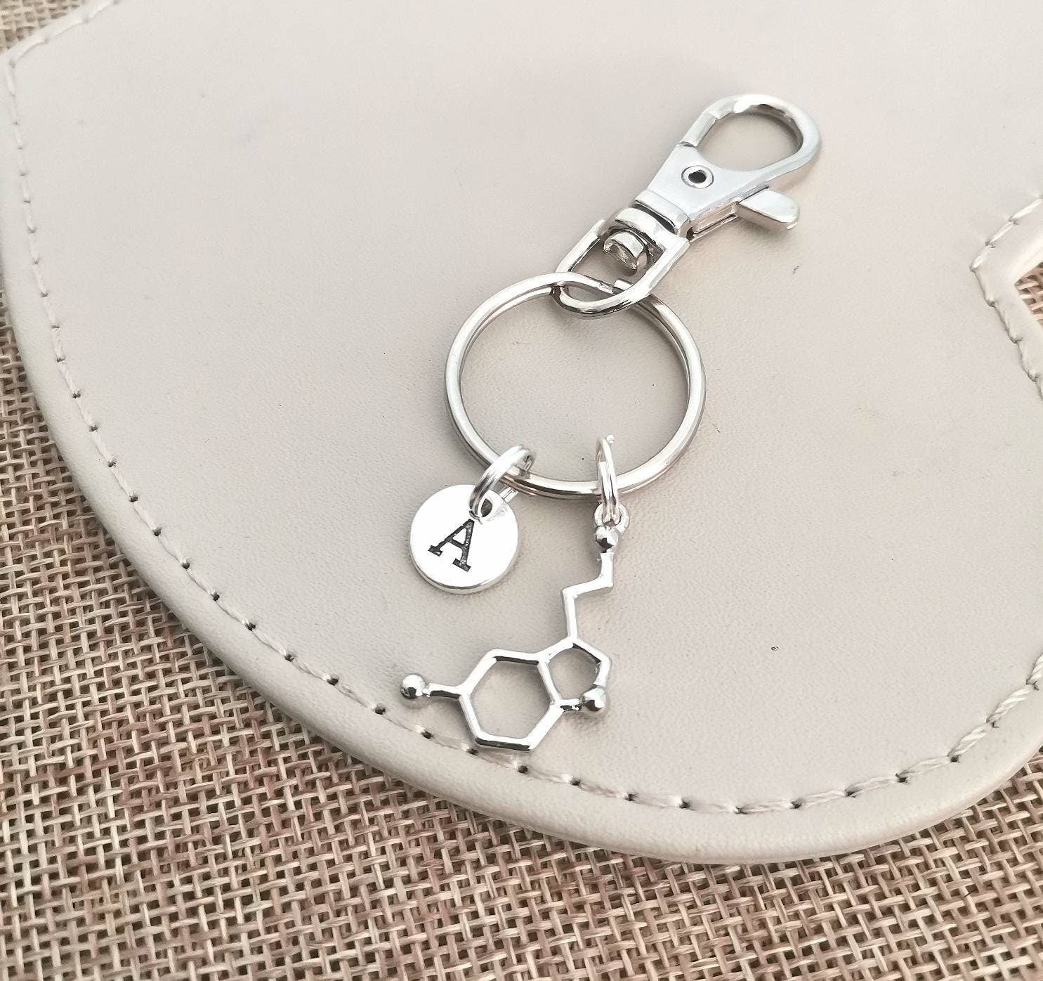 Serotonin  Keychain - Perfect Gift for Her, Women's Jewelry