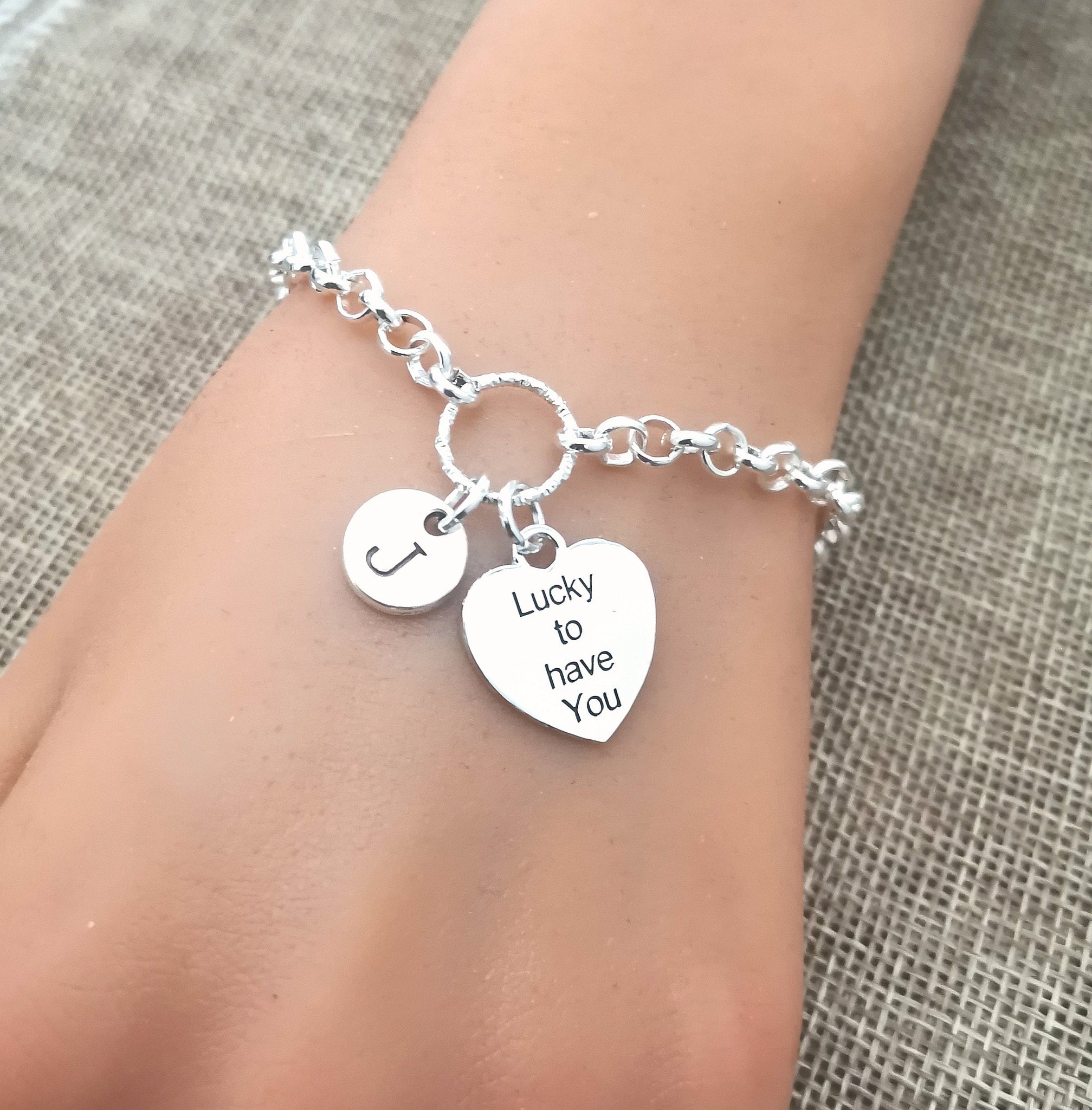 Lucky to have you - Perfect Gift for Her, Women's Jewelry