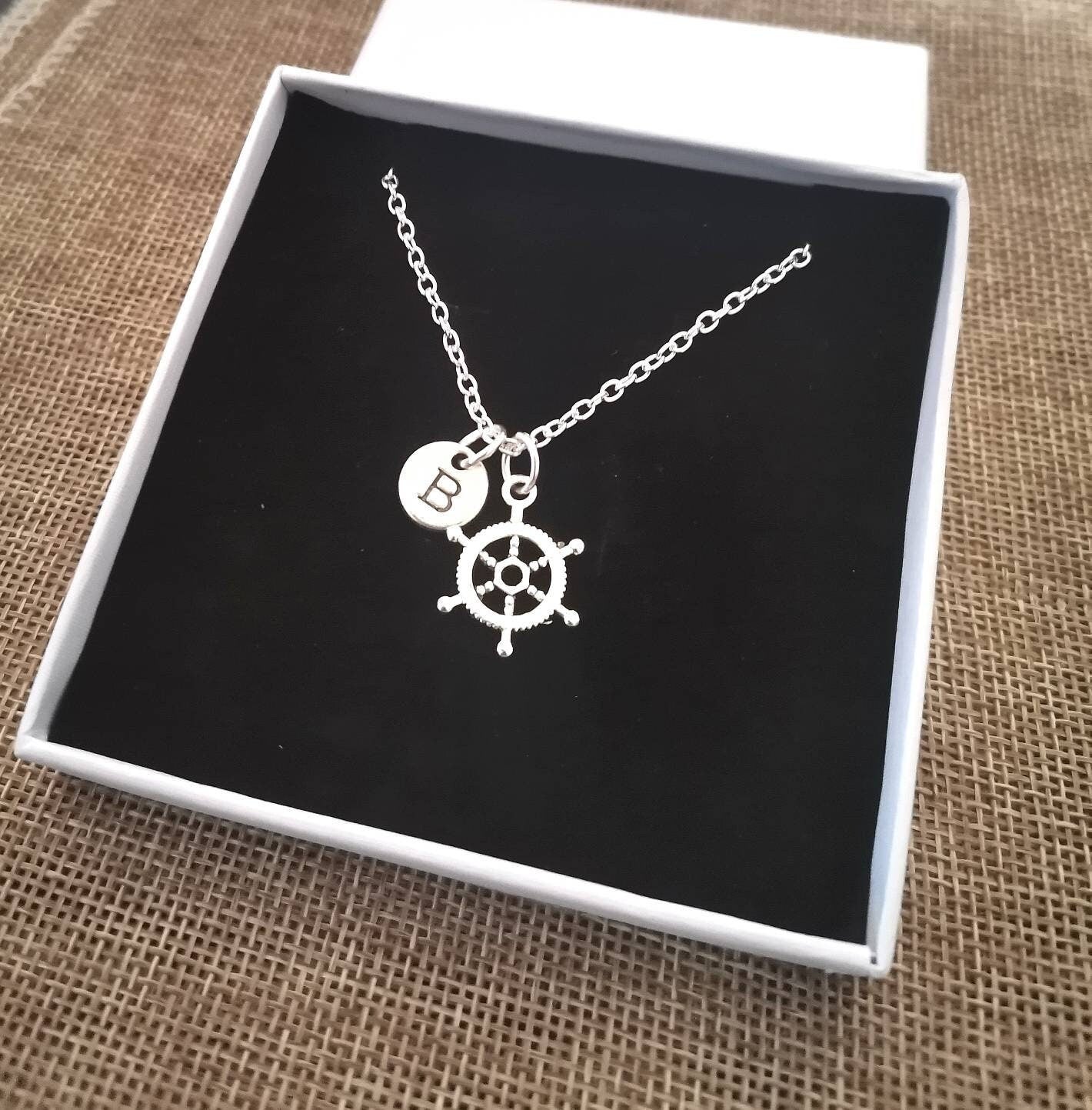 Ship Wheel Necklace - Perfect Gift for Her, Women's Jewelry