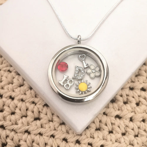 18th Birthday Locket - Perfect Gift for Her, Women's Jewelry