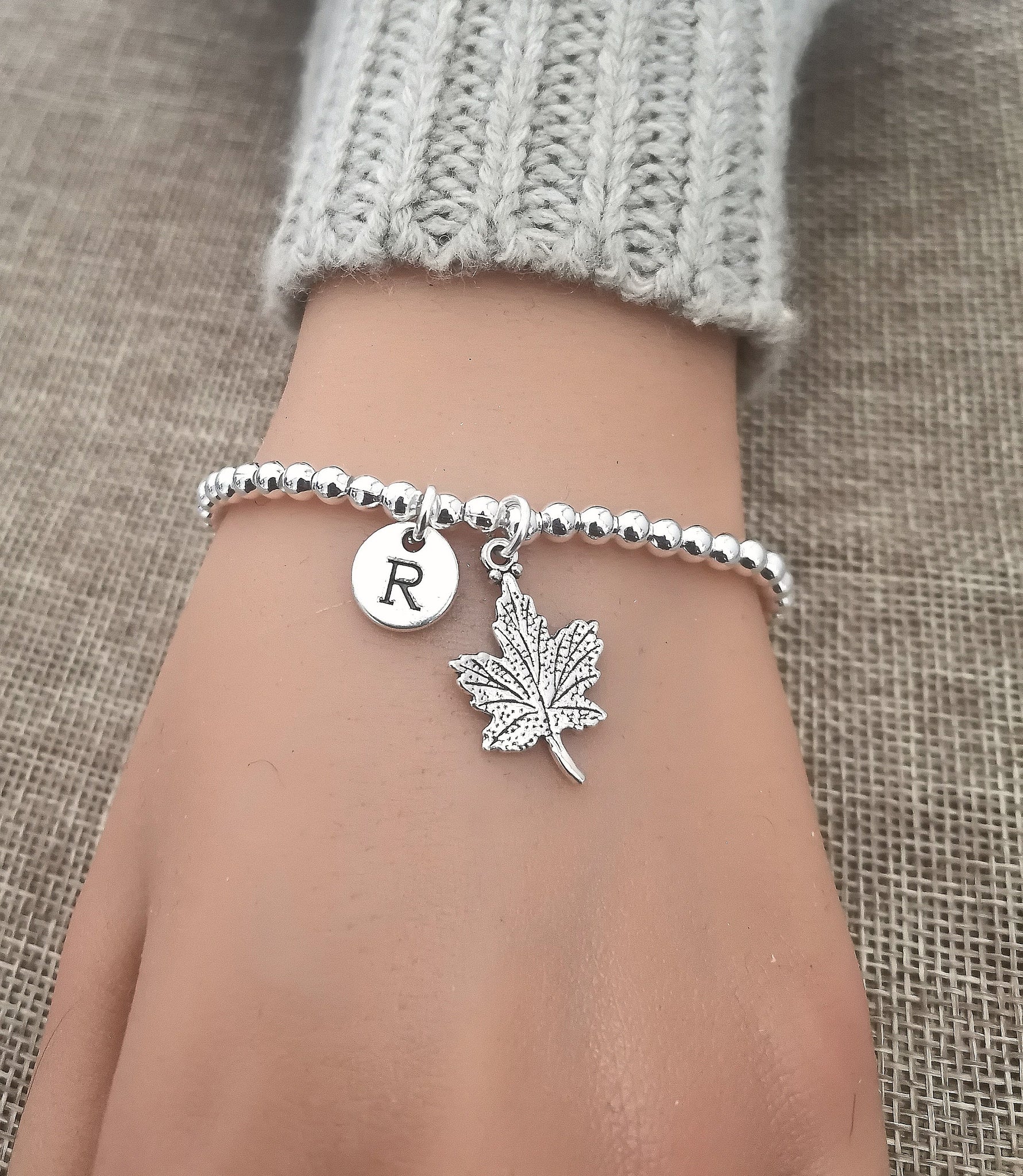 Maple Leaf Bracelet - Perfect Gift for Her, Women's Bracelet