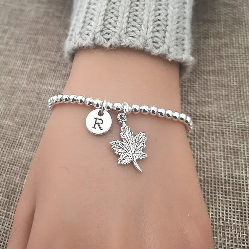 Maple Leaf Bracelet - Perfect Gift for Her, Women's Bracelet