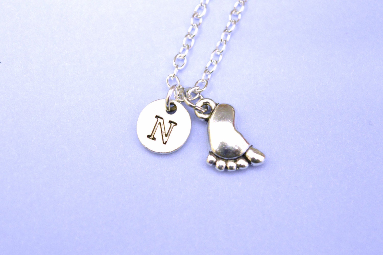 Personalized Baby Foot Necklace - Perfect Gift for Her, Women's Jewelr