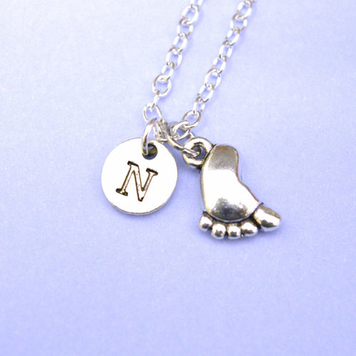 Personalized Baby Foot Necklace - Perfect Gift for Her, Women's Jewelr