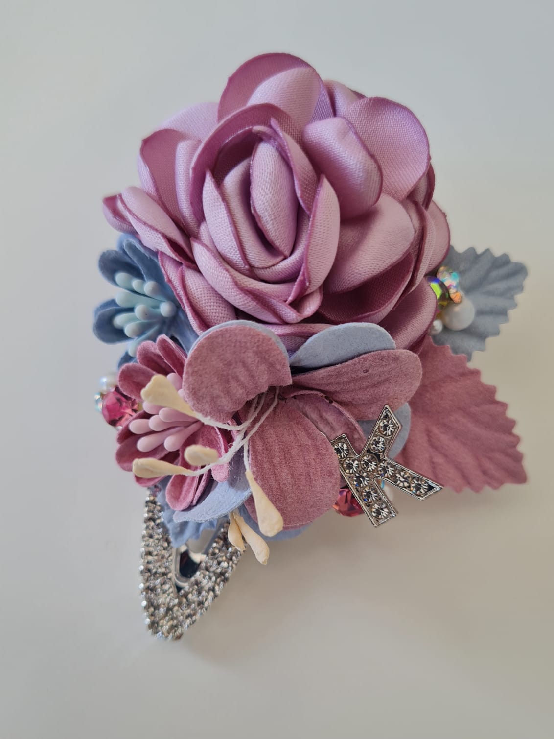 Personalised Flower Hair Clip