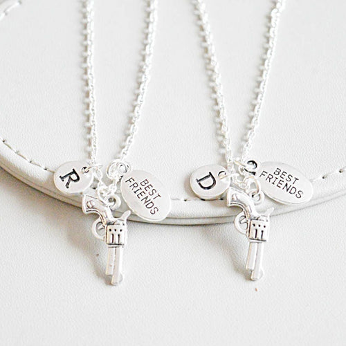 2 Best Friend Necklaces, Partner in Crime Necklaces, Friendship Necklace Set, Gift for Cousins, Graduation Gifts , Group gifts, BFF gifts