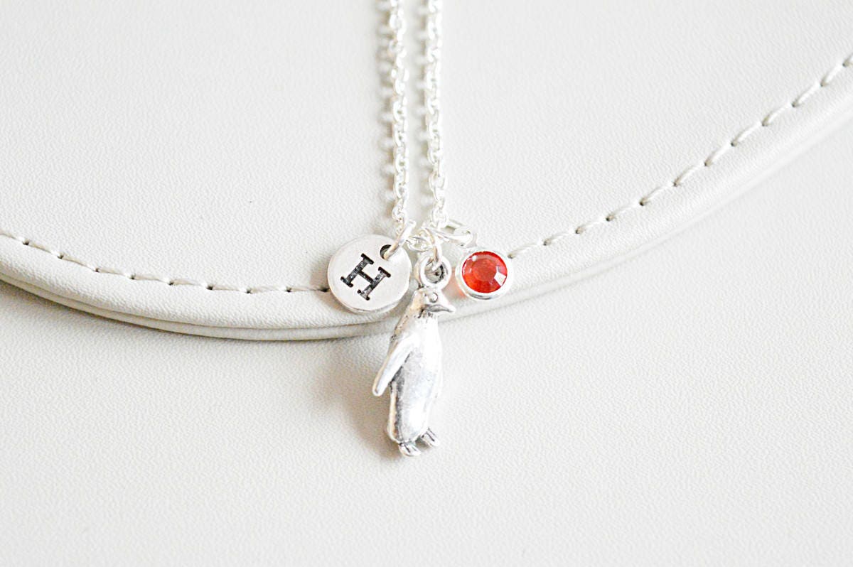 Penguin Necklace, Penguin Gift, Penguin charm, Silver Penguin, Animal Gift,Penguin Pendant,Penguin jewellery,Penguin Jewelry, Birthday gift