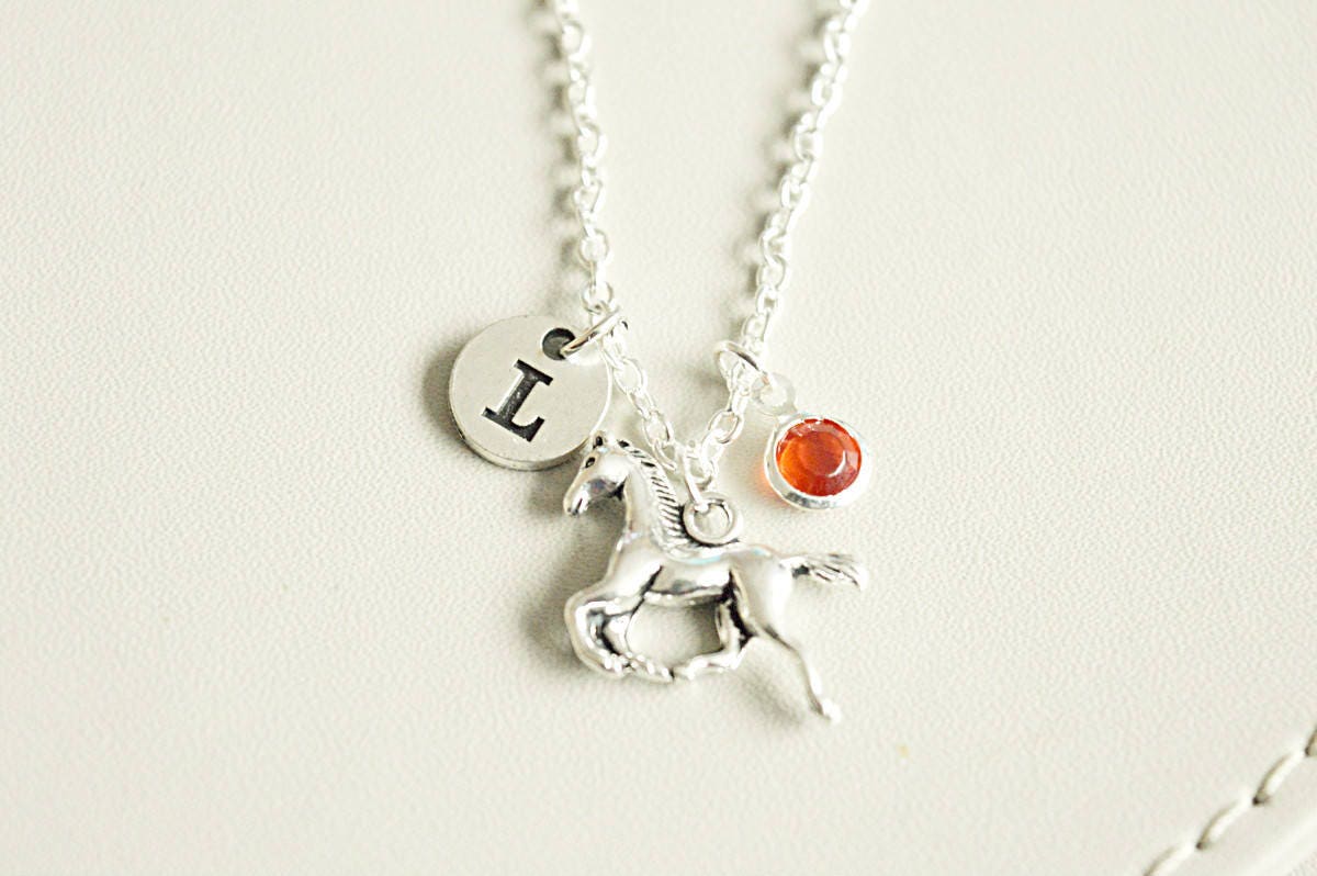 Horse Necklace, Horse lover necklace, horse rider jewellery, Horse charm gift, gift for Mother in law, Aunt  birthday gift, Cousin aunt