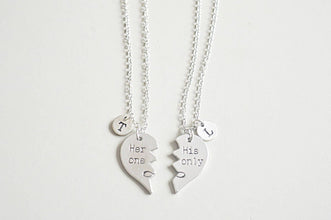 His hers necklace on sale set