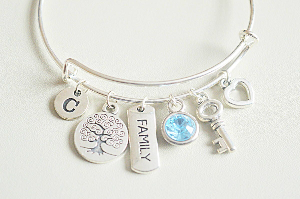 Christmas gift for Sister, Christmas gift for Aunt, Sister gift, Sister bangle, Family gifts, Tree of life,  Aunt gifts , Nana gifts, In Law