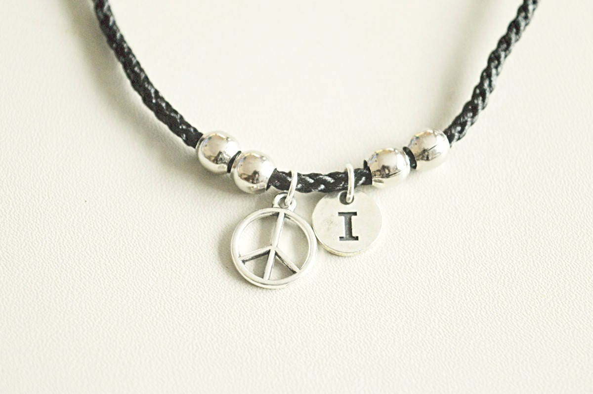 Peace Bracelet, Peace sign Bracelet, hippie Bracelet, Boho jewelry, Boho Bracelet, Peace symbol Bracelet, 70s, 80s, old school, hippy