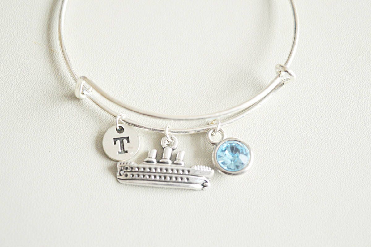 Ship Bracelet, Ship gift, Ship Jewelry, Personalized gift gift, Sailor girlfriend Gift, Sailor Mother, Sailor  Gift, Ship Gift,  Sailor Wife