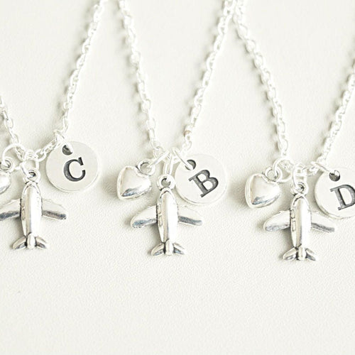 Friendship necklace for 4, 4 best friend necklace, 4 way friendship necklace, best friend necklace for 4, Four person, Four way, Gift