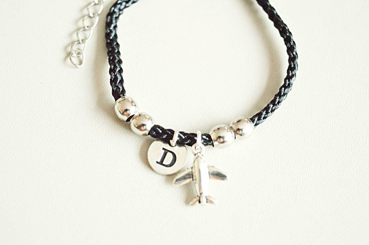 Travel bracelets, Gifts for travelers, Traveller gifts, Air hostess gifts, Plane bracelet, Holiday bracelet, Flight attendant gifts, Plane