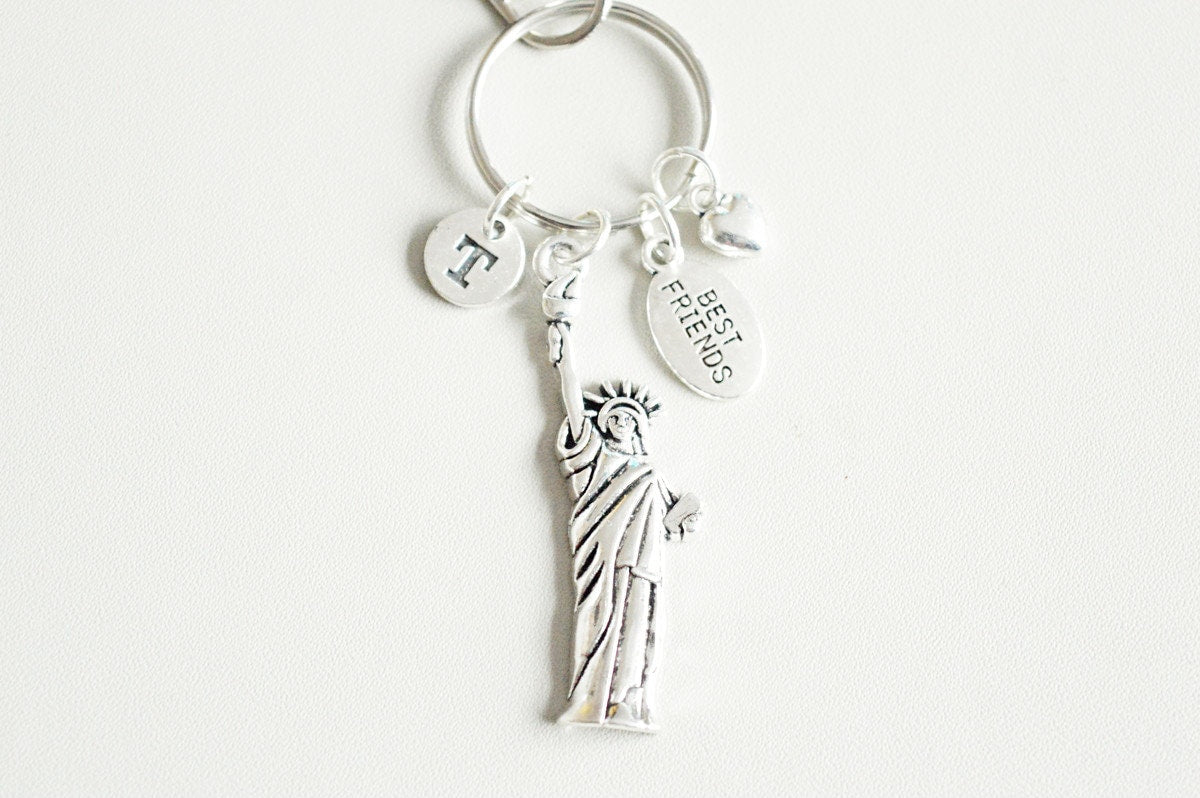Statue of Liberty Gift, Statue of Liberty keychain, Statue of Liberty charm, Statue of Liberty  Jewelry, New York Gift, New York Keying