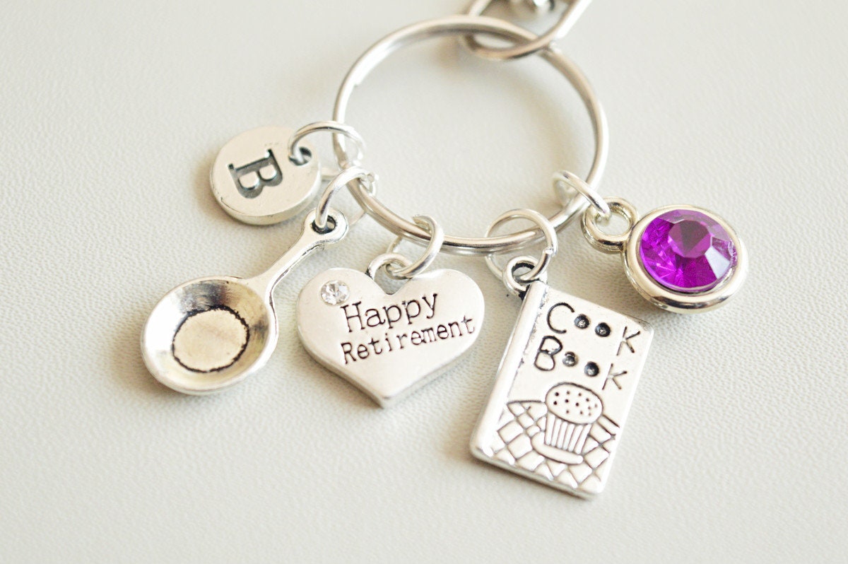 Retirement gifts for women, Personalized Retirement Gift, Happy Retirement gift, Retirement keychain, Happy Retirement, Work colleague gift,