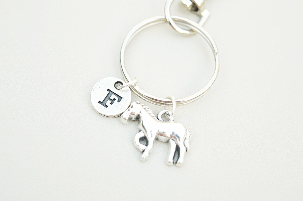 Horse Gift, Horse keyring,Horse Keychain, Pferdegeschenk, Pferdeschlüsselring, Pferdeschlüsselanhänger,Cadeau cheval, porte-clés cheval