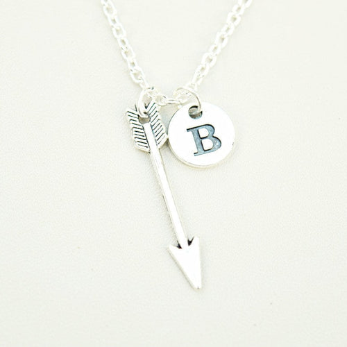 Arrow Necklace, Arrow  charm Necklace, Arrow  Gift, Arrow  Jewelry, Mens Necklace, Gifts under 10, Brother gift, Native American, Bow, Arrow