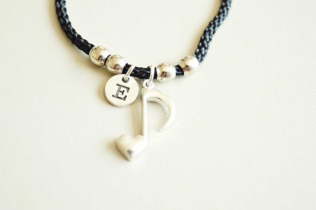 Music Note bracelet, Music note Jewelry, Music teacher gift, Musical Gifts, Music Student Gift, Piano Teacher, Music Teacher, Piano Player