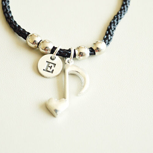 Music Note bracelet, Music note Jewelry, Music teacher gift, Musical Gifts, Music Student Gift, Piano Teacher, Music Teacher, Piano Player