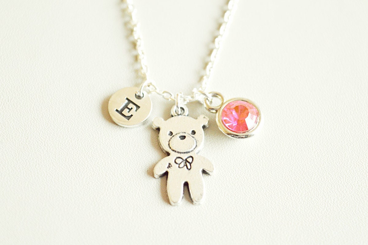 Teddy Bear Necklace, Teddy Bear Jewelry, Teddy Bear Gifts, Teddy Necklace Gifts, Girlfriend Gift, Love, Teddy, Cool, Unique, Funky, Girls