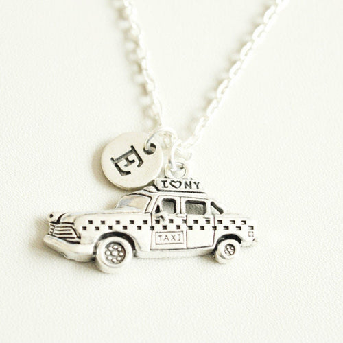 Taxi New York , Taxi New York Gift, Taxi Necklace, New York Gift, New York jewelry, Car Necklace, Sister Gift, Custom Charm Necklace, Car