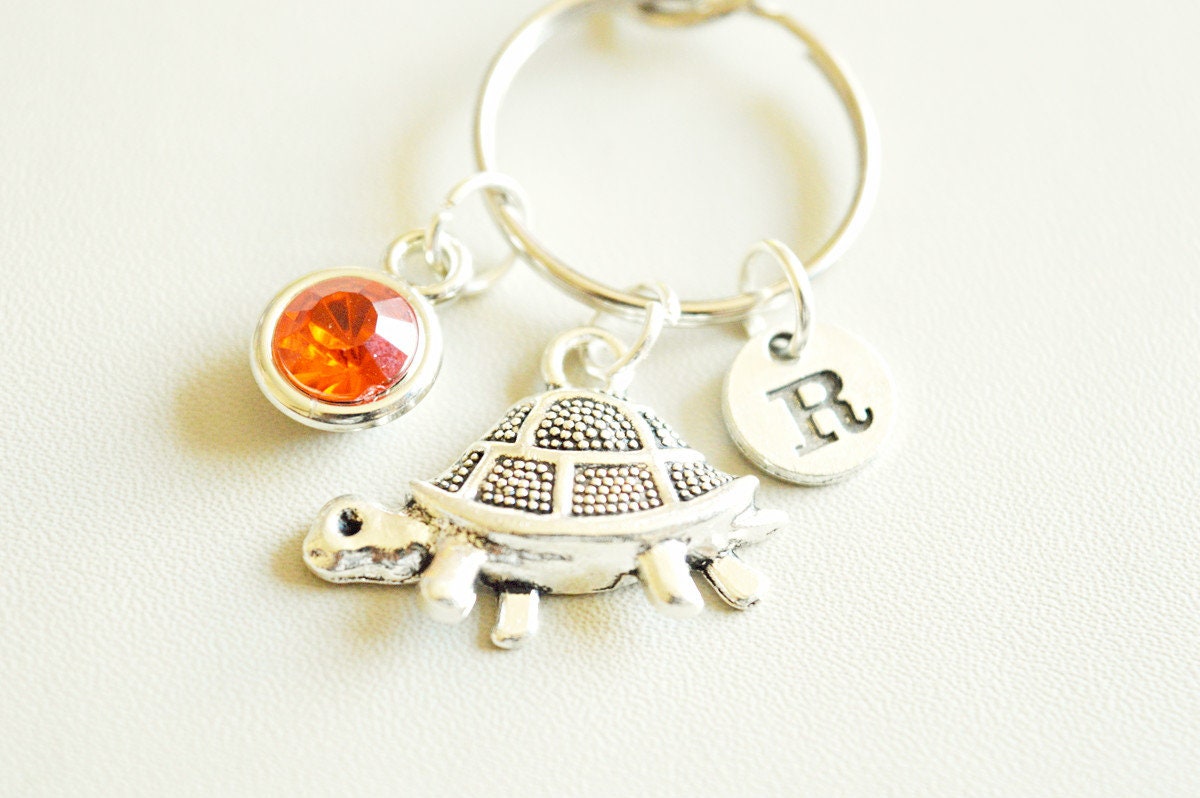 Tortoise Keychain, Fish Gift, Personalized Tortoise, Tortoise  Keyring, Tortoise Charm, Tortoise Gifts for Women, Tortoise Lover, Animal,Key