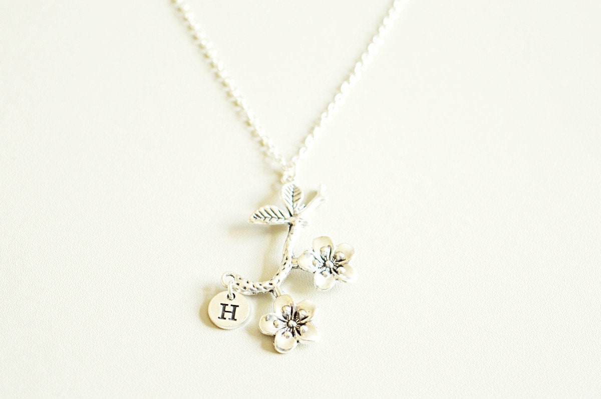 Flower Necklace, Flower Jewelry, Flower Gifts, Flower Charm, Flower Gift for Her, Flower gifts Women, Personalized Flower, Flower Birthday
