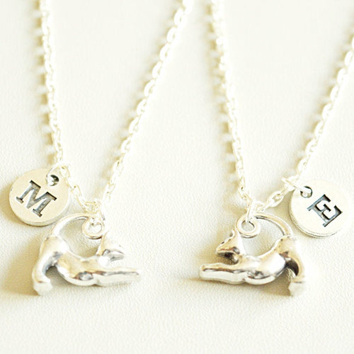 Cat necklaces, Set of two Best friend necklace, 2 Cat, Friendship necklace, Bff necklace, Friends necklace, Set of 2, Gift for best friends