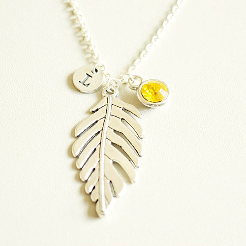 Leaf Necklace, Silver Leaf Jewelry, Leaf Gift, Swiss cheese plant, Monstera, Leaves, Floral, Plant, Nature Lover Gift, Woodland Necklace,