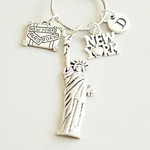 Statue of Liberty keychain, Statue of Liberty Gift, Statue of Liberty charm, Statue of Liberty Jewelry, New York Gift, New York Keying
