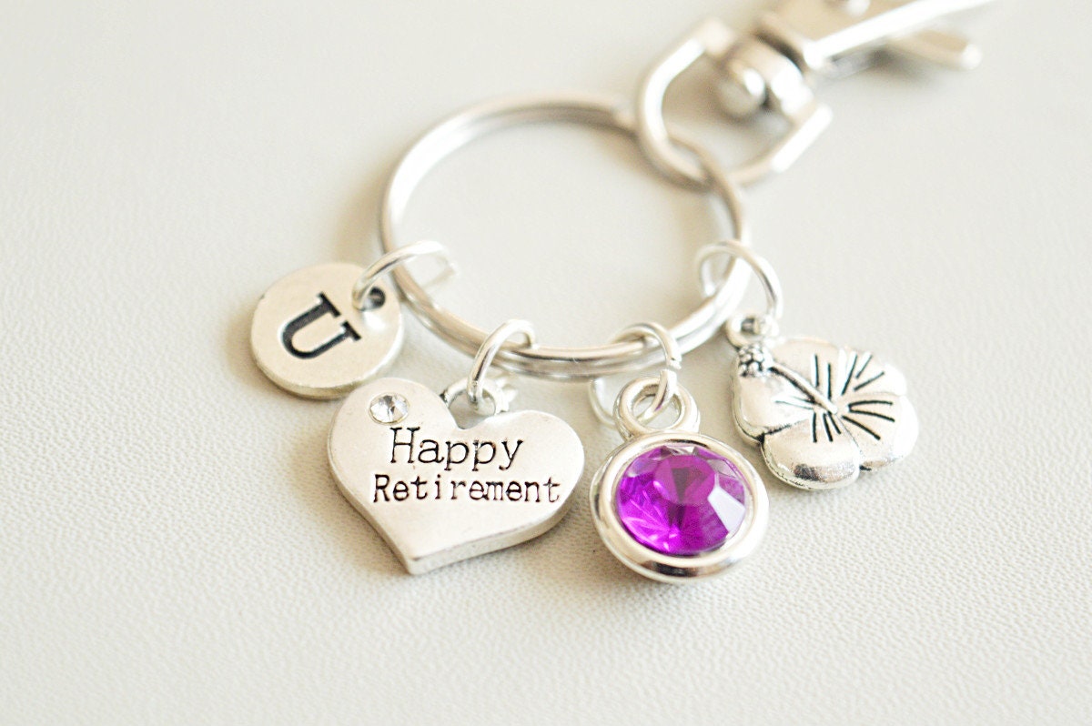 Retirement gifts for women, Personalized Retirement Gift, Happy Retirement gift, Retirement gift for women, Retirement keychain, Retirement