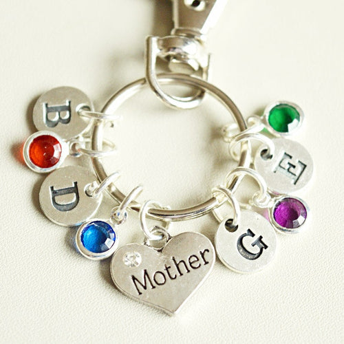 Mother Keychain, Mother personalized gift, Mothers day gift, gift for mom mum mother, Mother Keyring, mother personalized Bracelet, mom gift