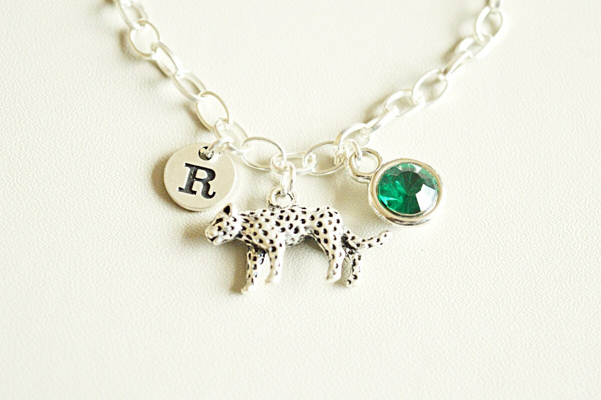 Cheetah Bracelet, Cheetah Gift, Cheetah Jewelry, Cheetah Lover, Safari Gift, Safari Jewelry, Safari Bracelet, Silver bracelets, Animal Lover