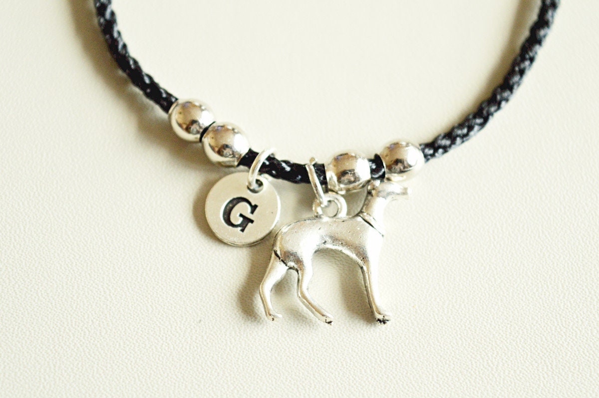 Greyhound Bracelet, Greyhound Gifts, Greyhound Jewellery, Dog, Dog Themed, Wolfhound, Pharaoh, Saluki, Whippet, Basenji, Mens, Pet Lover