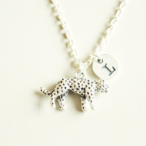 Leopard Gift, Leopard Necklace, Leopard Gifts, Leopard Jewelry, Leopard Lover, Safari Gift, Safari Jewelry, Safari Necklace, Leopard Charm