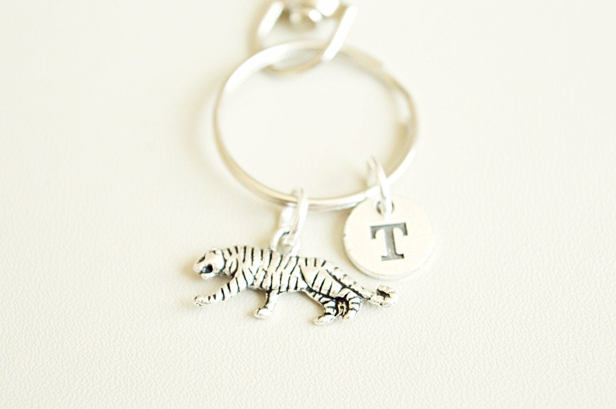 Tiger Keychain, Tiger Keyring, Tiger Gift, Tiger Themed, Animal Themed, Tiger Lover, Wild Animal, Tiny Animal, Animal Lover, Safari, African