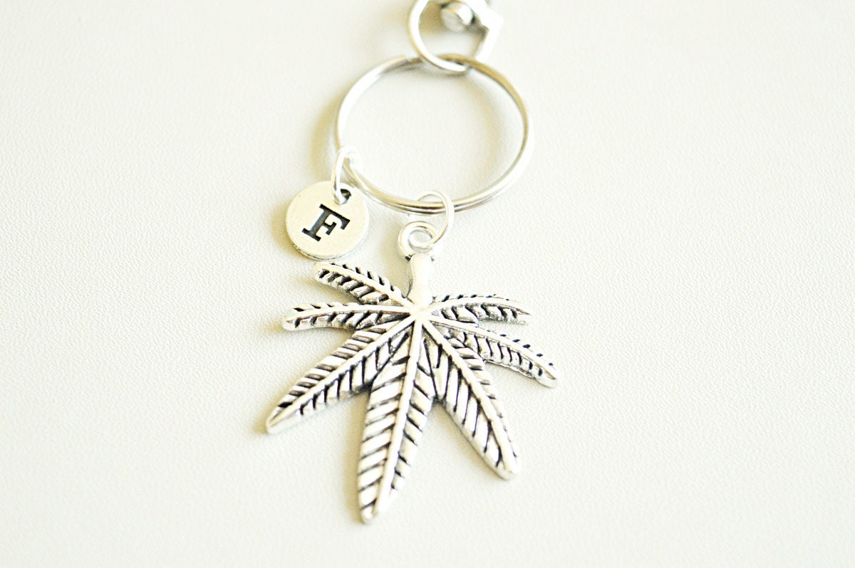 Cannabis Keychain, Cannabis Keyring, Pot Leaf Gift, Pot Keychain, Weed Keychain, Weed Gifts,  Marijuana , Smoker Gift, Hippie, Rasta,Smoking