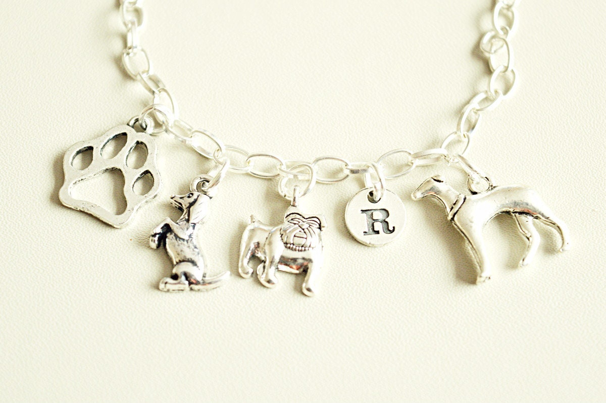 Dog Themed Gifts,  Dog Theme, Dog bracelet, Dog Lover gift, Dog owner Jewelry, Dog Charm, Dog Lady, Dog Person, Dog Personalized,Girls,Women