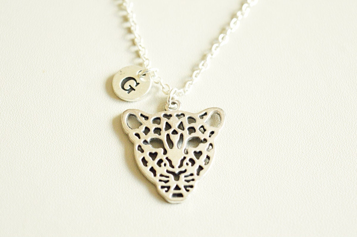 Leopard Necklace, Leopard  Gift, Leopard Jewelry, Leopard Lover, Leopard Face, Safari, Tiger, Jaguar, Wild Cat, Animal, Wildlife,Animal face