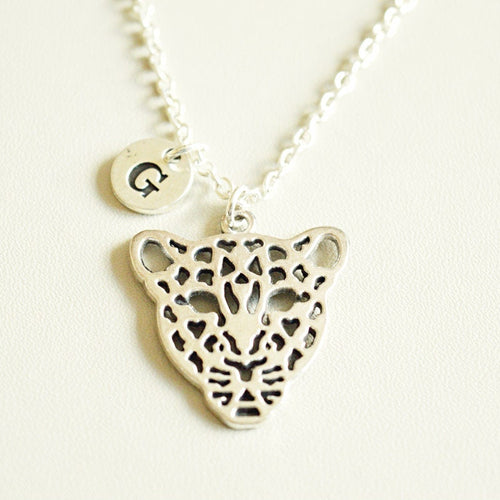 Leopard Necklace, Leopard  Gift, Leopard Jewelry, Leopard Lover, Leopard Face, Safari, Tiger, Jaguar, Wild Cat, Animal, Wildlife,Animal face