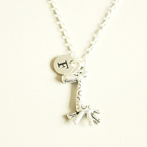 Giraffe Necklace, Giraffe Jewelry, Giraffe Gifts, Animal gift for her, Giraffe Gifts for Her, Birthday Necklace, Giraffe Lover, Giraffes