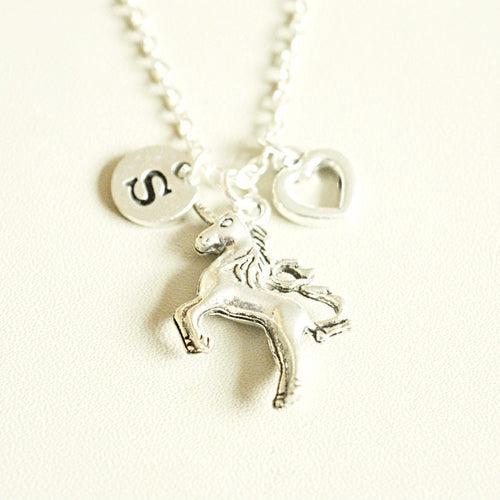 Unicorn Necklace, Unicorn Jewelry, Unicorn Gifts, Unicorn gift for her, Silver Unicorn Gifts for Her, Birthday Necklace, Unicorn Lover