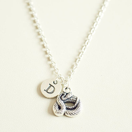 Snake Necklace, Personalized Snake Necklace, Snake Gift, Snake Jewelry, Cobra Necklace, Snake gifts for her, Snake jewellery, Reptile, Cobra
